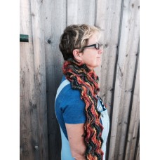 Zig then Zag Scarf Pattern